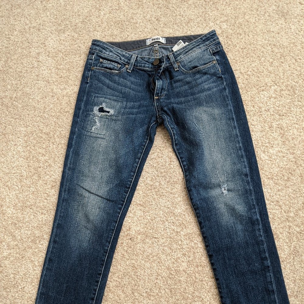 Paige - Skyline Ankle Peg Jeans Size 27